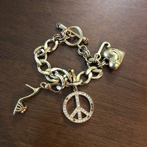 Juicy Couture Bracelet with 2 Charms